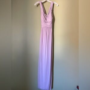 Elegant Lavender Evening Gown